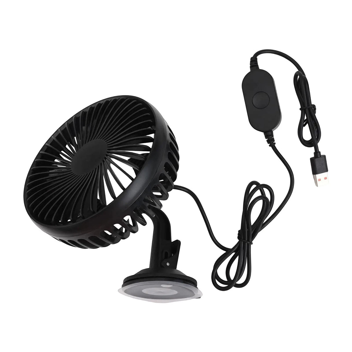 Practical Design Summer Cooling Electric Fan Car Cooler 3-speed Adjustment