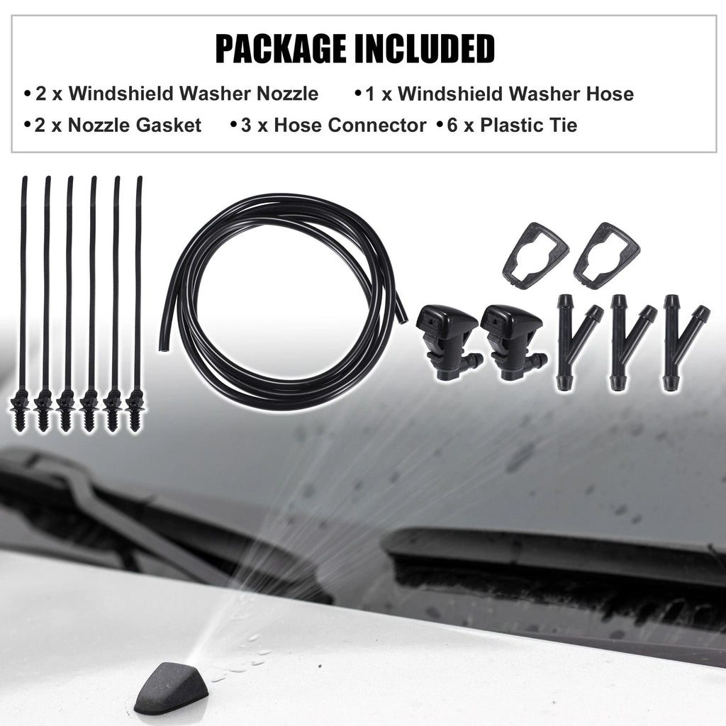 Windshield Washer Water Nozzle Spray Replacement for Chevrolet Traverse (2009–2017)