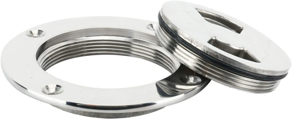 3" Stainless Steel Deck Cover Plate Round Inspection Hatch (Universal)