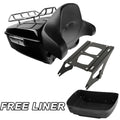 Trunk Backrest Mount Rack for Harley Touring Electra Road Glide (2014–2026)