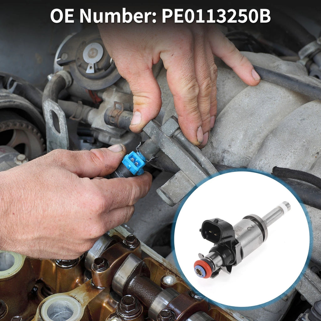 Fuel Injector Replacement for Mazda CX-5 Sport 2.0 (2013–2016) 1 Pc Black