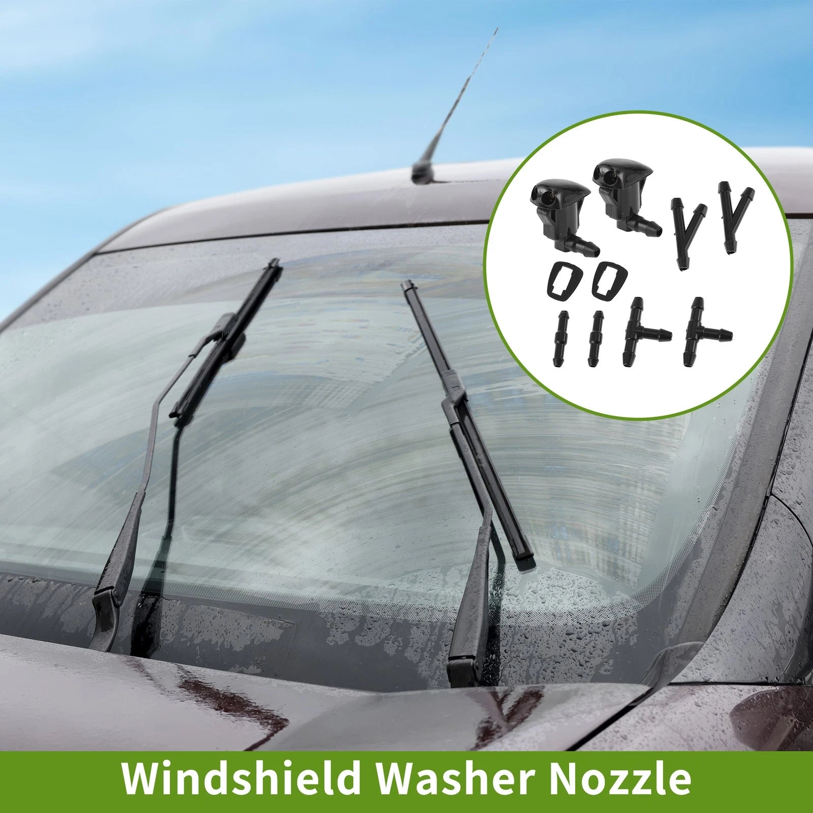 Windshield Washer Nozzle Set for Toyota (1X)