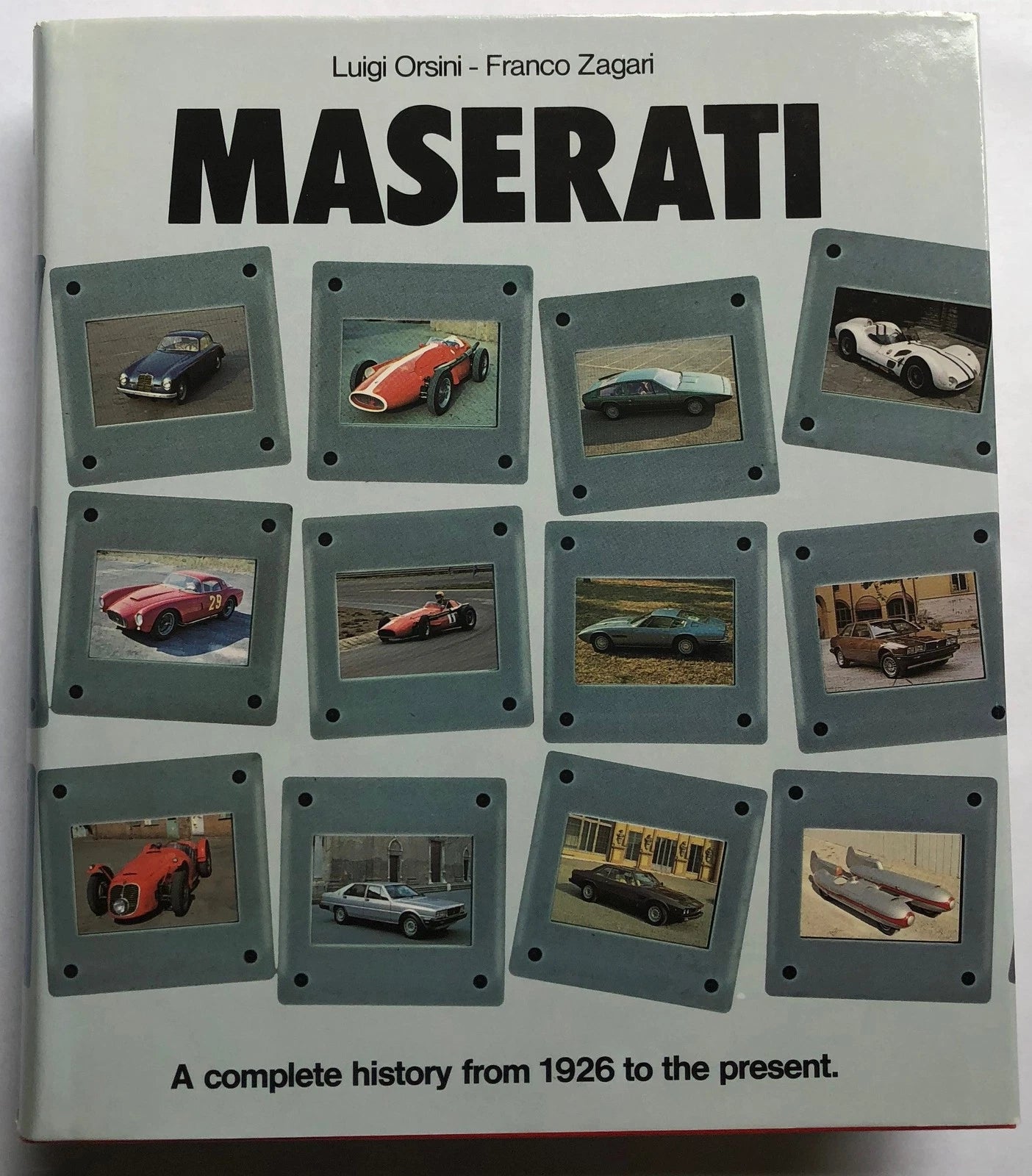 Maserati Complete History Illustrated Book (1926–Present)