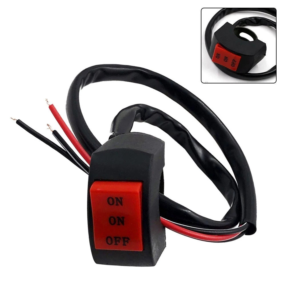 Three Speed Control Motorcycle Handlebar Switch Accessories for Motorbikes