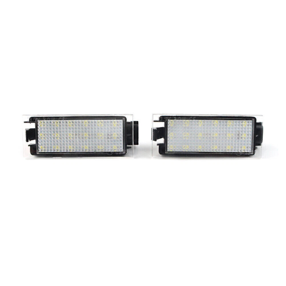 2x Car LED License Plate Light Number Plate Lamp Fit Renault Twingo Clio Megane