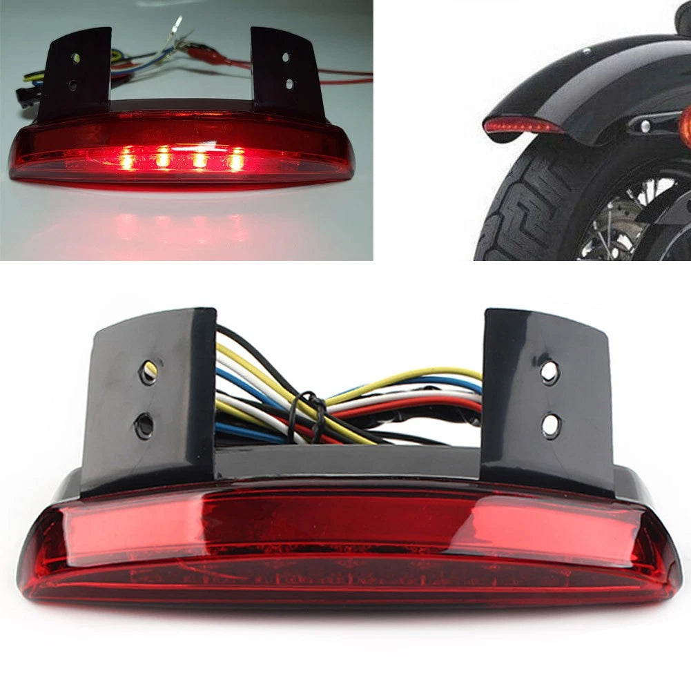 Rear Mudguard Edge Brake Tail Light for Harley Breakout (2013–2023)