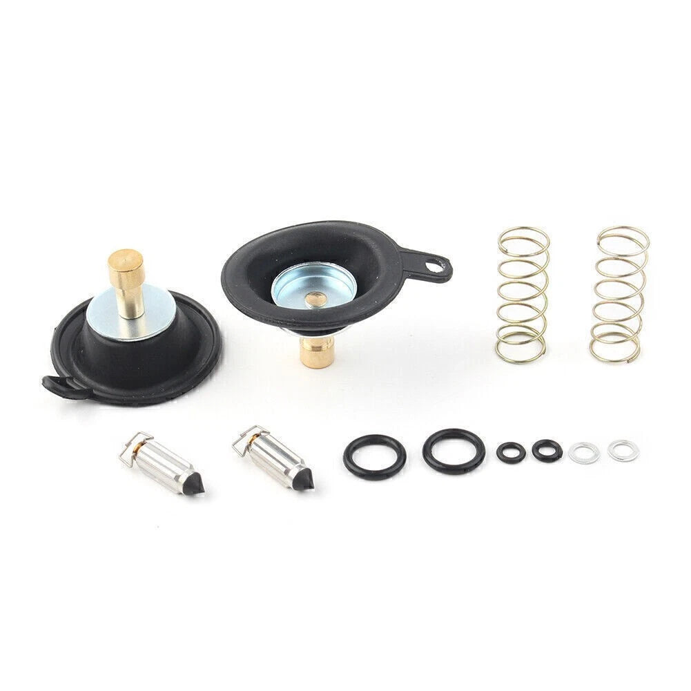2 Sets Carburetor Rebuild Kit Air Cut-off Valve for Yamaha XVS650 V-Star (1998–2015)