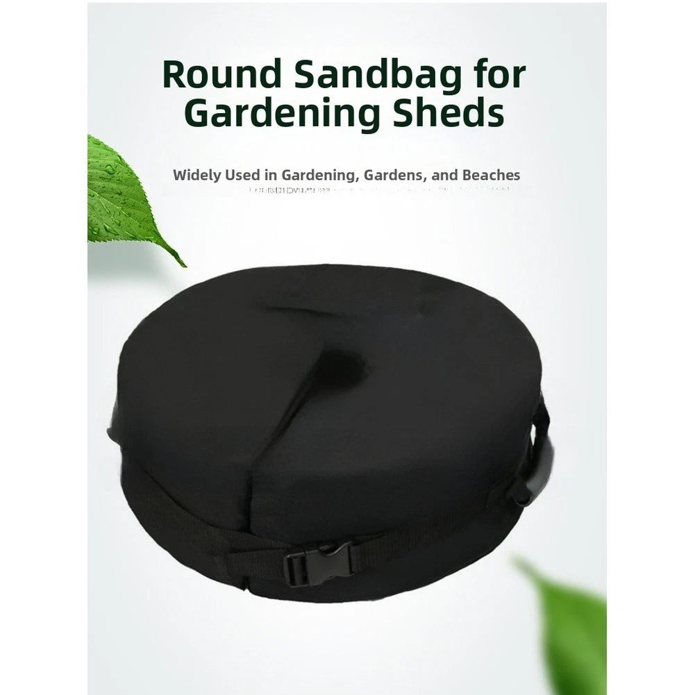 46cm Round Sandbag Weight for Garden Beach Umbrella Stabilizer