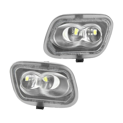 White LED Side Mirror Puddle Light Lamps for Ford F-150 (2015–2022)