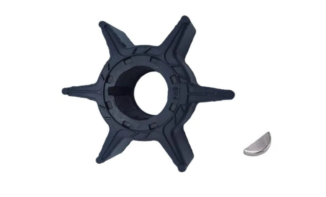 Water Pump Impeller w Key for Yamaha Marine (18-3068, 9-45601)