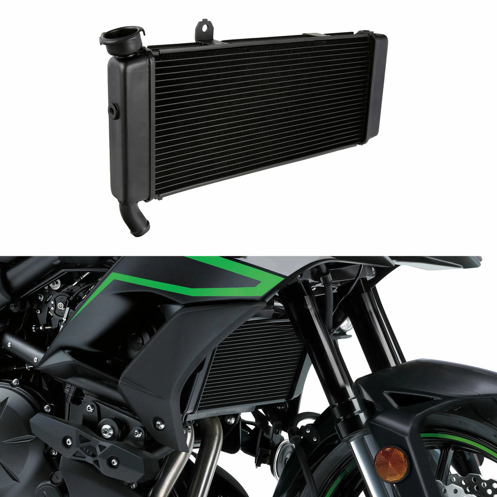 Radiator Cooling Engine Cooler for Kawasaki Versys 650 ABS (2015–2026)