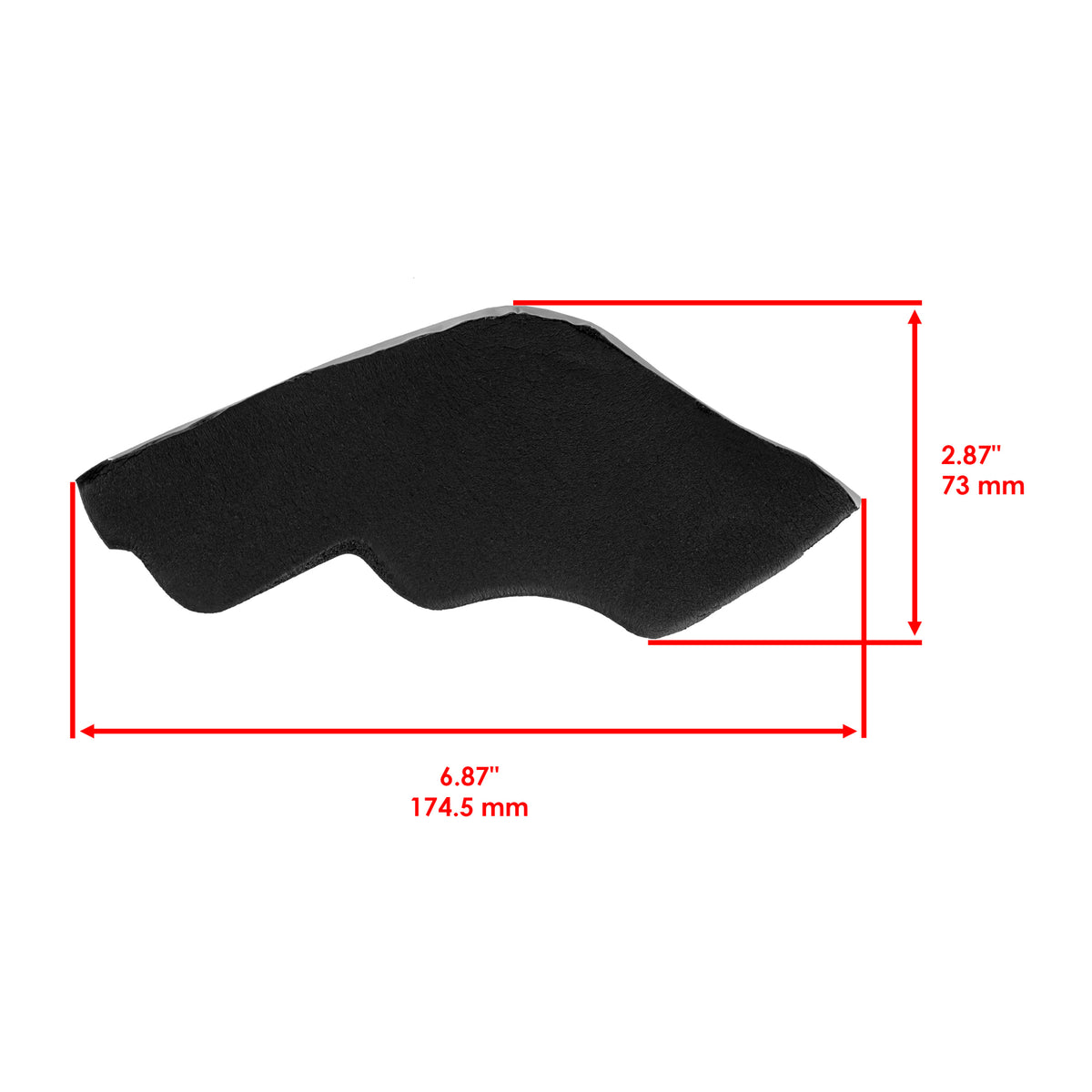 Hood Foam Seal Pad Kit for John Deere Tractor 4210 4310 4410 4510 (2024–2024)