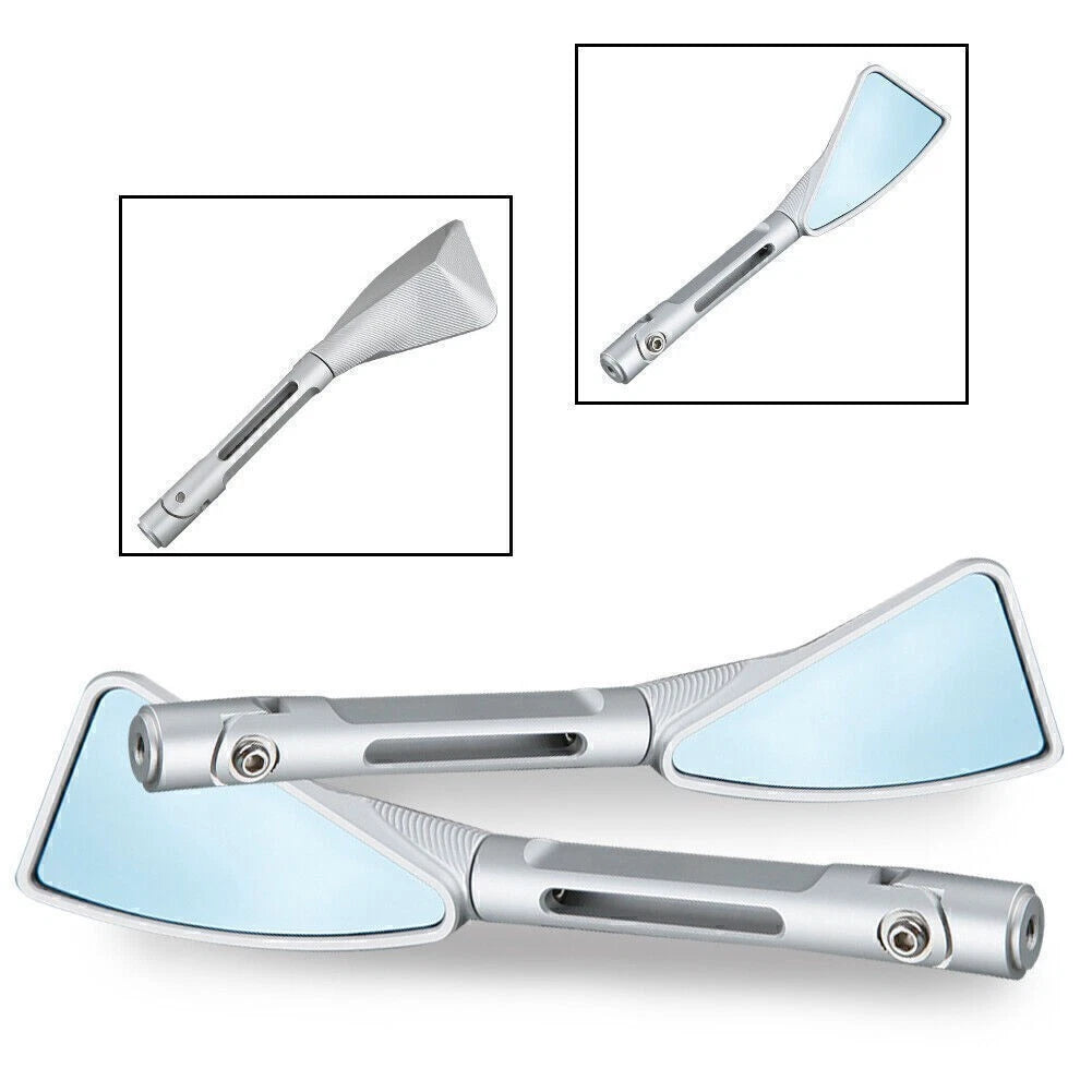 2X Side Rearview Mirrors for Suzuki GSXR1000 (2005–2011) & GSXR600 (2006–2012)