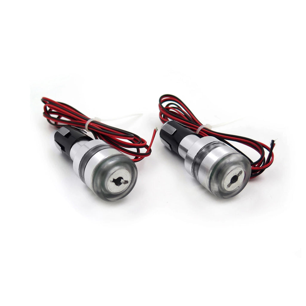 LED Turn Signal Lights for Motorcycle Handlebar (Grip Bar End)