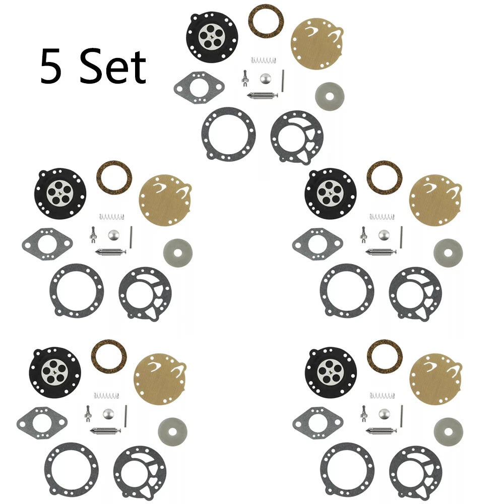 Set of 5 Carburetor Carb Kits for STIHL TS350 TS360 (RK-83HL RK-113HL)