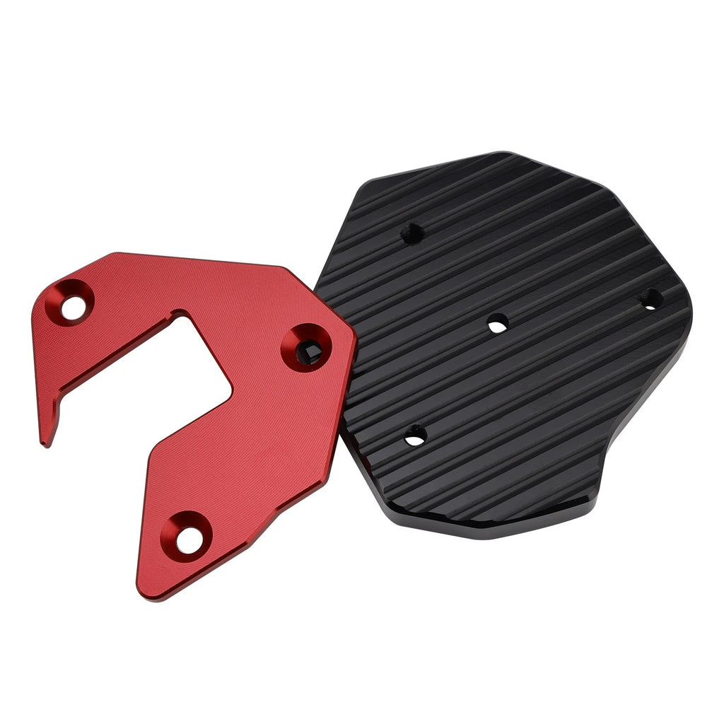Kickstand Enlarger Plate Pad for Suzuki GSXR1300R (2008–2020) Red