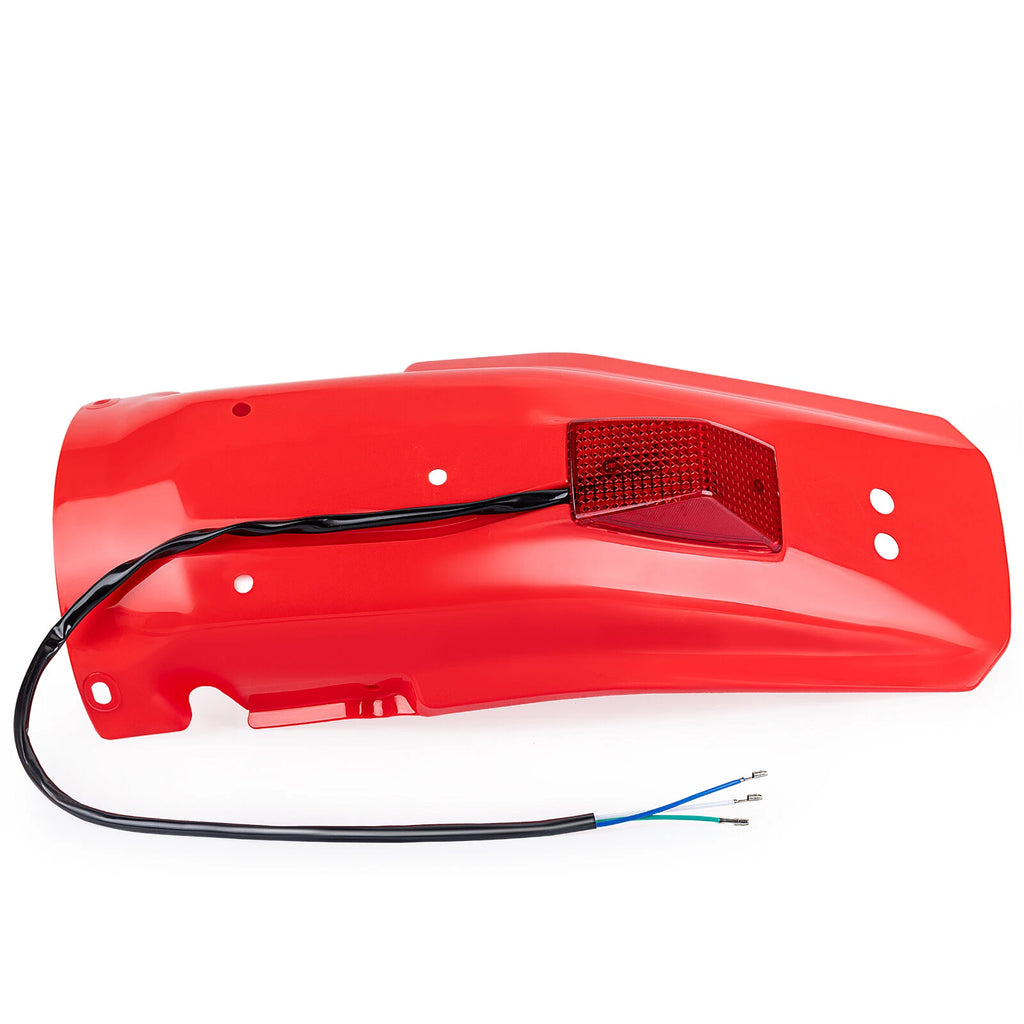 Rear Fender with Tail Light for Honda XR600R XR650L (1985–2019) 80100KV6000ZE