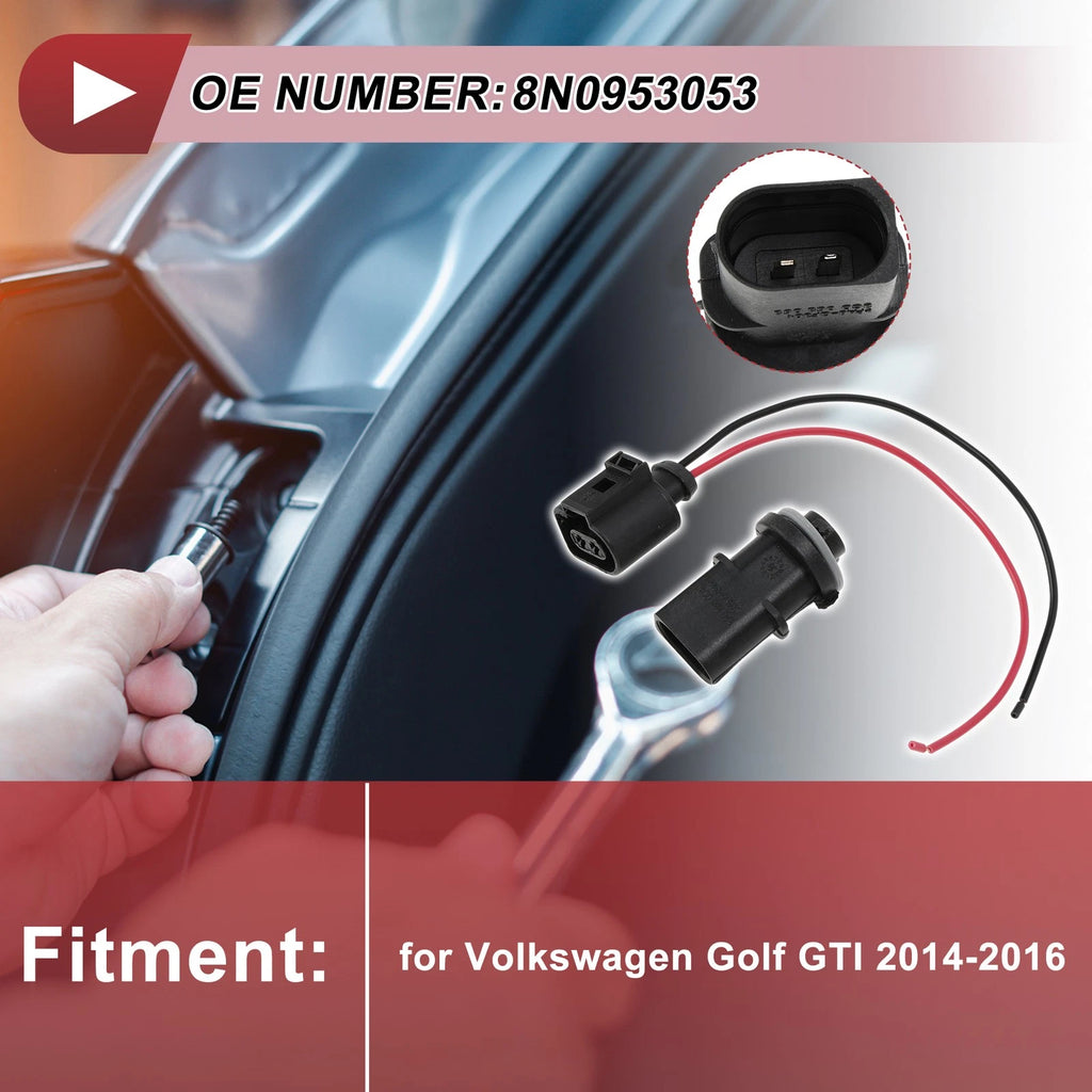 Turn Signal Light Socket Wiring Kit for Volkswagen Golf GTI (2014–2016)