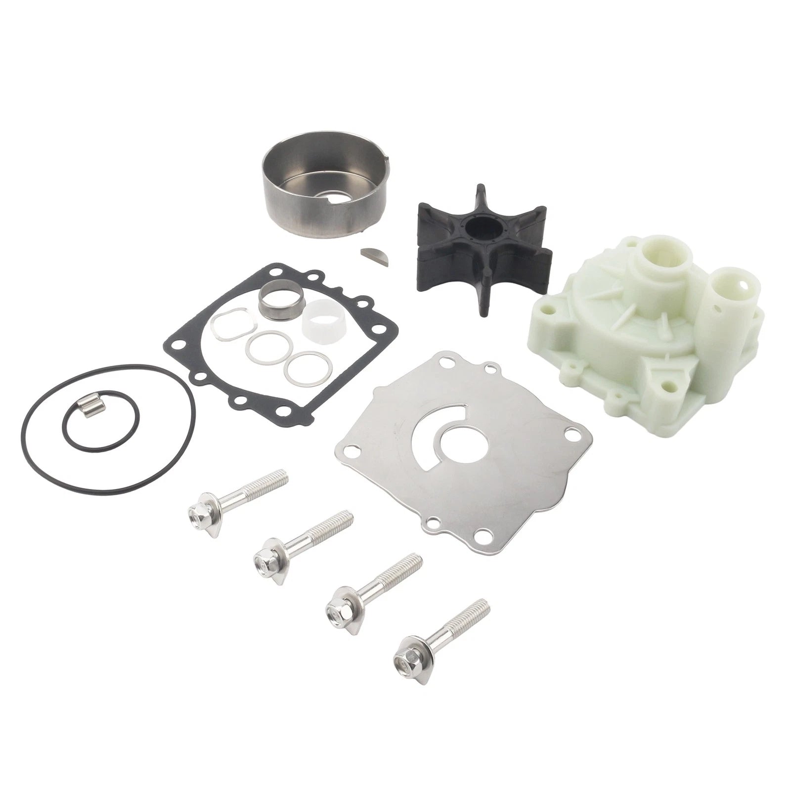 Water Pump Impeller Kit for Yamaha 4Str F 75 90 115 HP Outboard (2000–2023)