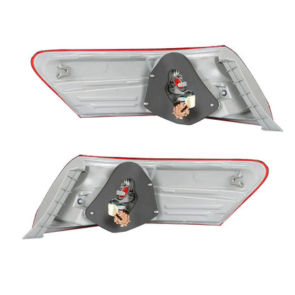 Set of 2 Tail Lights Assembly for Toyota Camry (2010–2011) Clear Lens