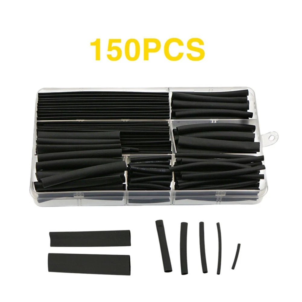 Heat Shrink Tubing Sleeve for Universal Applications (150 Pcs)