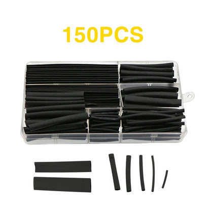 Heat Shrink Tubing Sleeve for Universal Applications (150 Pcs)