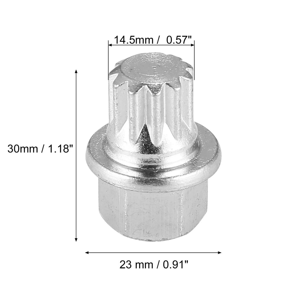 Anti Theft Wheel Lock Key Lug Nut Tool for VW Audi (2005–2018)
