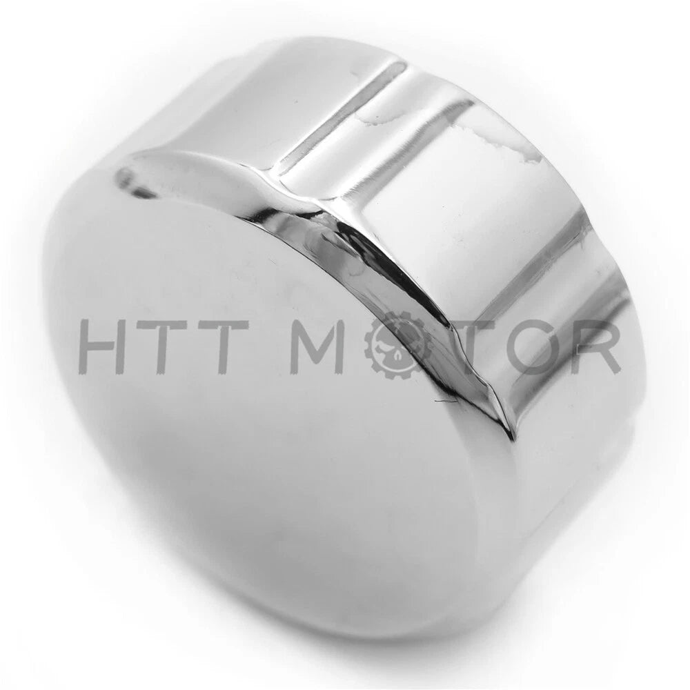 Chrome Fluid Reservoir Cap for Motorcycle (40mm Diameter)