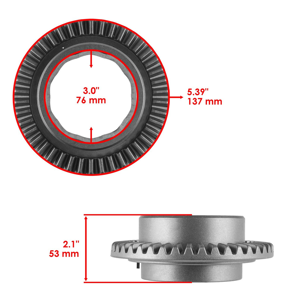 Rear Differential Rebuild Kit for Honda Foreman 450 TRX450ES (1998–2001)
