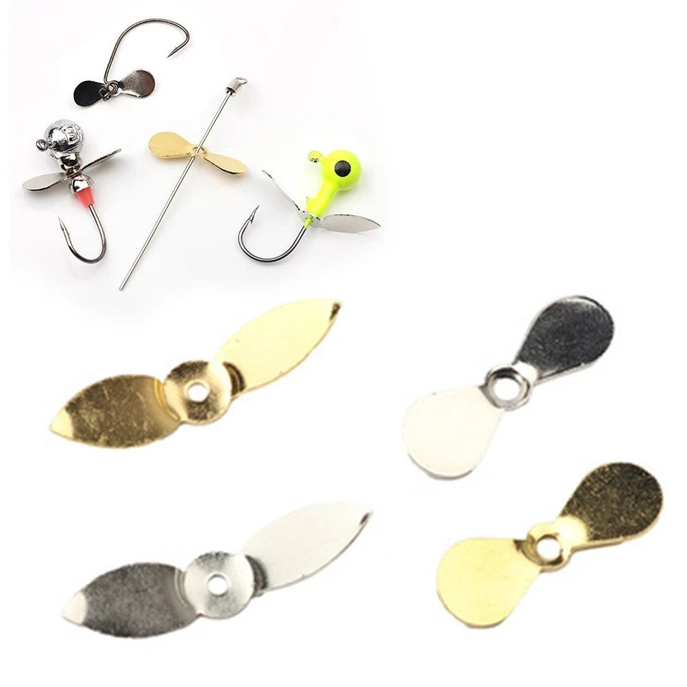 10Pcs Prop Blades for Spinner Lures (Universal)