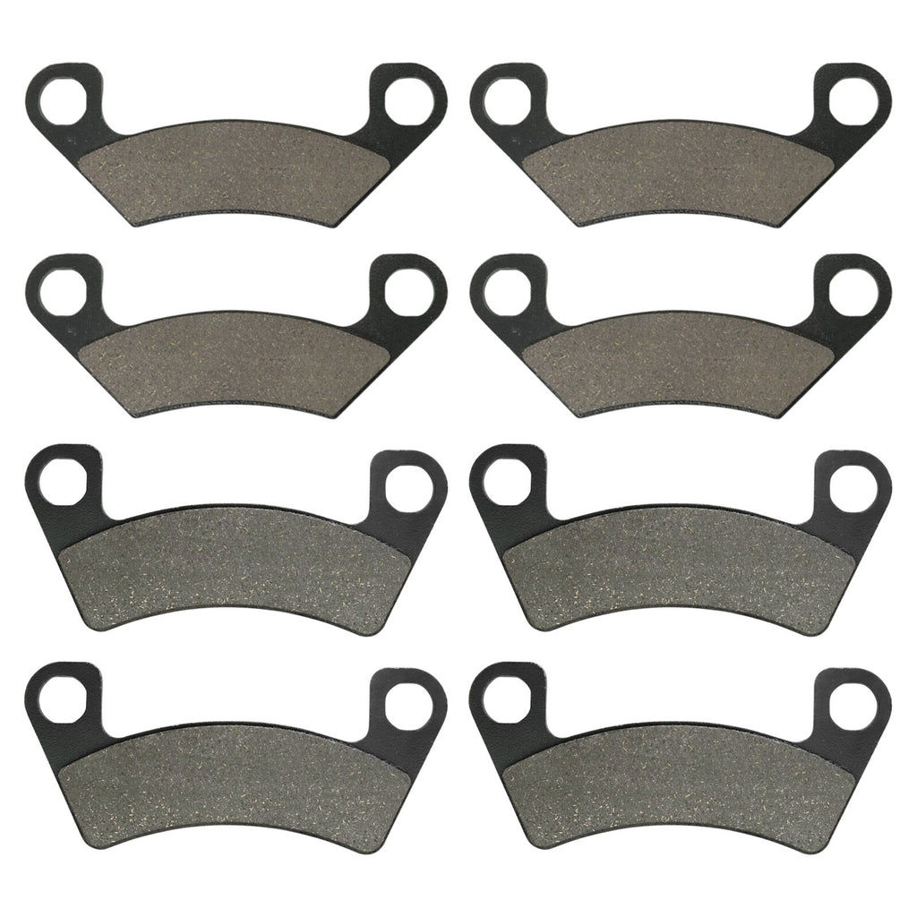 Brake Pads Front and Rear Replacement Set for John Deere AUC19655 (2005–2015)