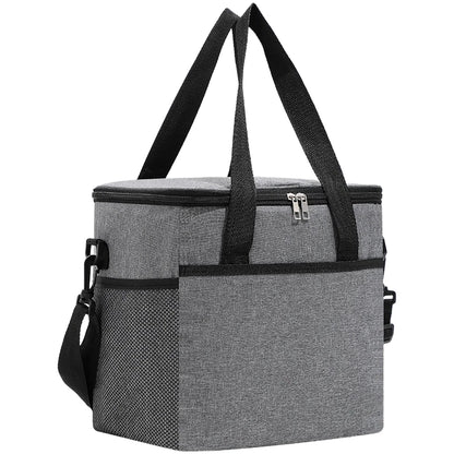 Temperature Controlled Insulated Lunch Bag with Compartments