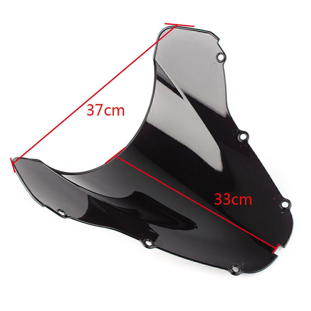 Double Bubble Windshield for Honda CBR929RR (2000–2002) Deep-Iridium
