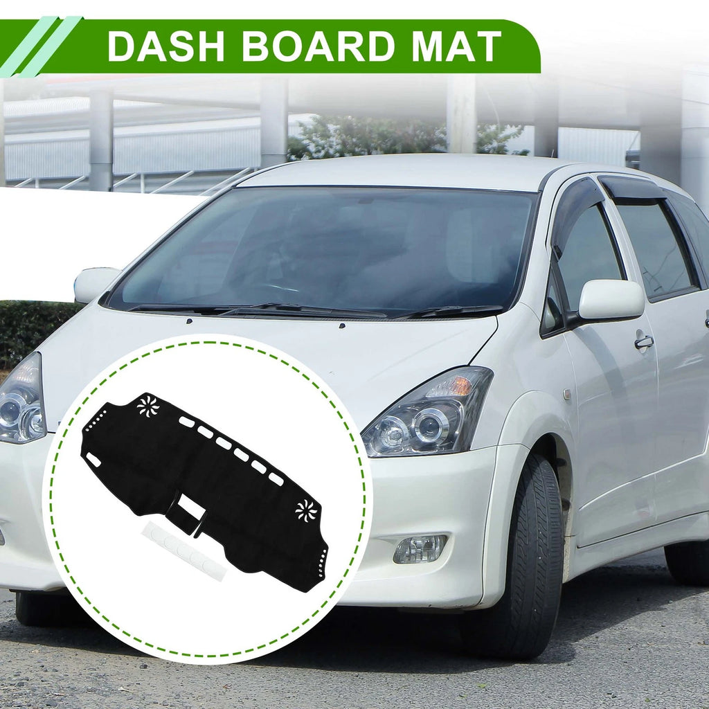 Dashboard Dash Cover Mat Replacement for Toyota Wish (2010–2018)