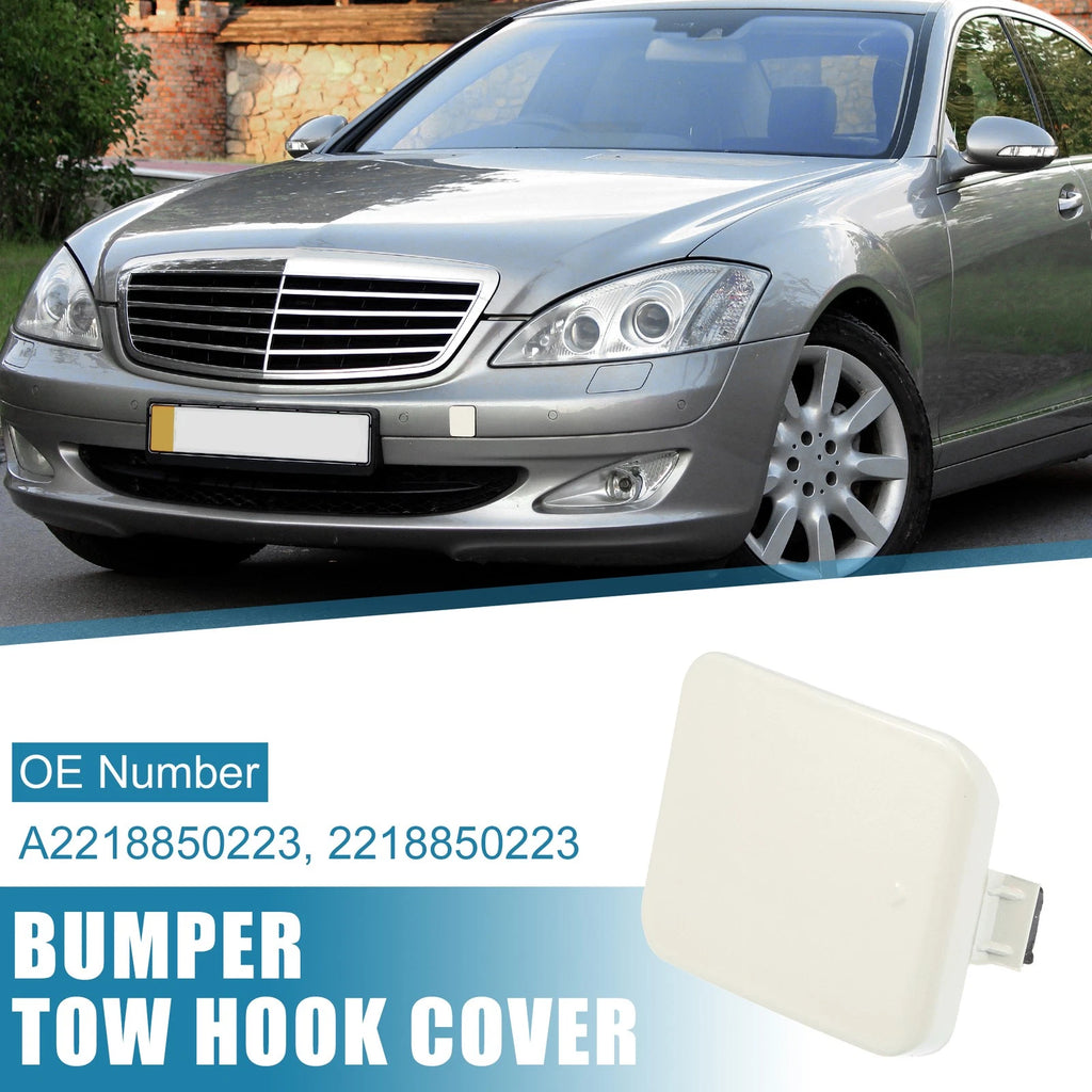 Front Bumper Tow Hook Cover Replacement for Mercedes-Benz S-Class W221 (2007–2009)