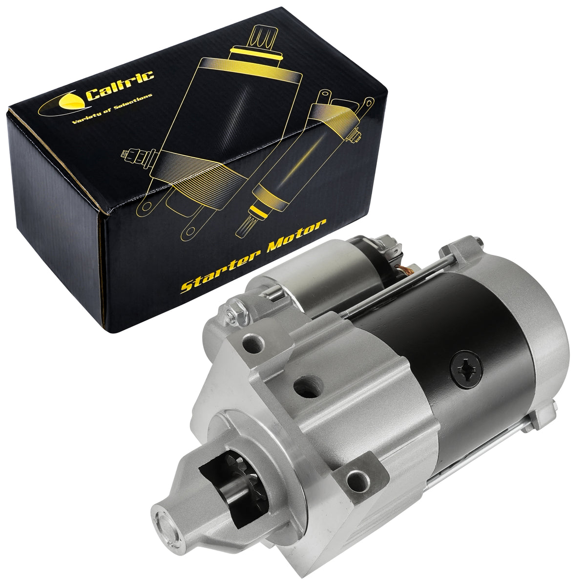 Caltric Starter Replacement for John Deere ZTrak 717 727 Mini-Frame (2009–2023)
