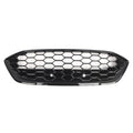 Front Bumper Mesh Grille for Ford Focus (2018–2021) Glossy Black
