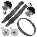 Spindle Pulley Blade Belt Replacement for Troy-Bilt Mustang Colt RZT (42")