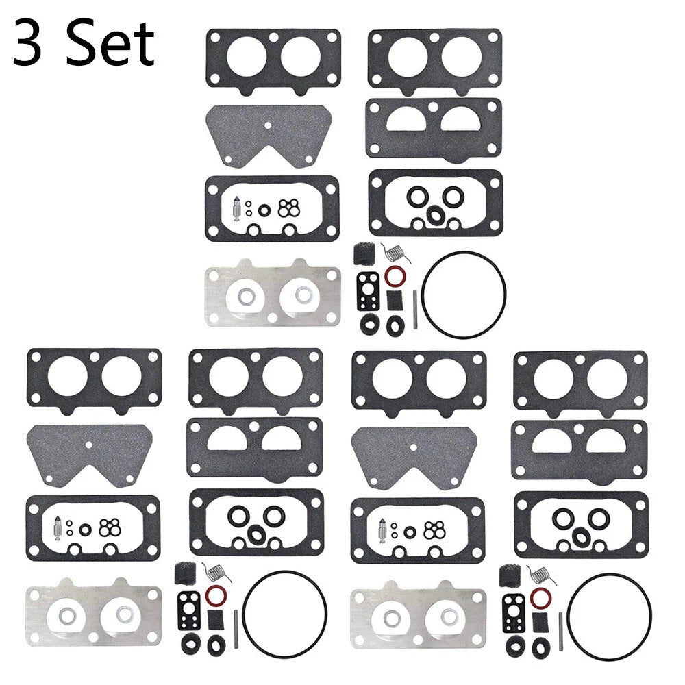 Set of 3 Carburetor Repair Kits for B&S 797890 499812 699734 699735