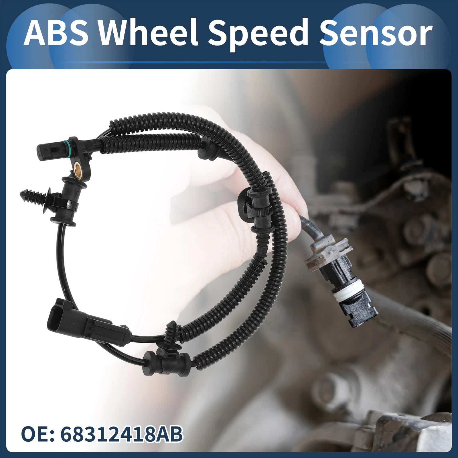 ABS Wheel Speed Sensor No. 68312418AB for Chrysler Pacifica (2017–2018)