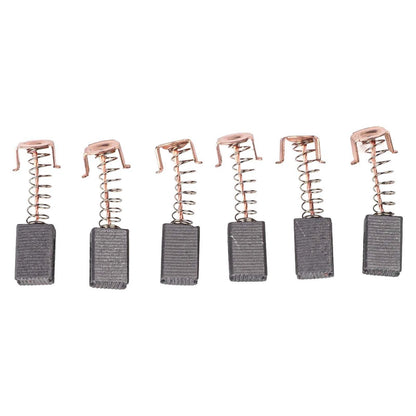 Set of 6 Carbon Brushes for Black Decker G720 (5x8x12mm)