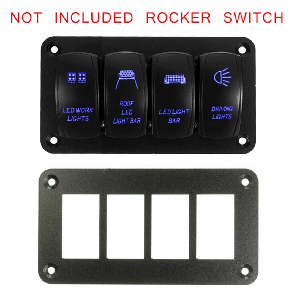 Dash Board Switch Panel with LED Rocker Switches for