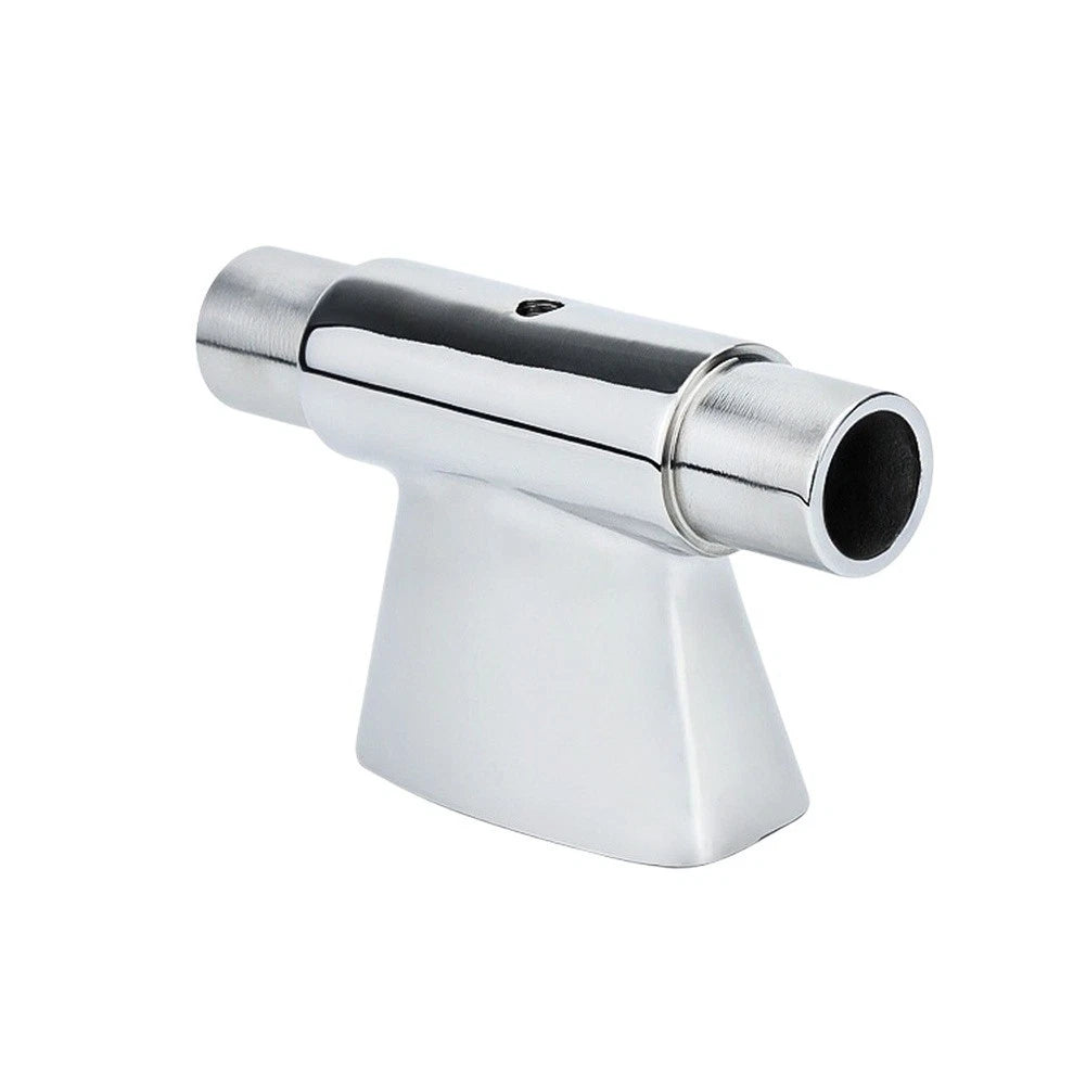 Marine T Pipe Bracket 316 Stainless Steel 90 Deg for Boat Deck Rail Support