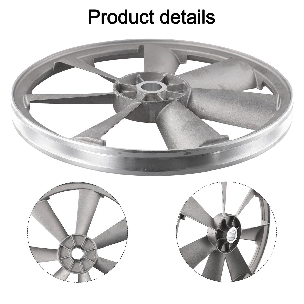 Air Compressor Belt Machine Head Flywheel with Triangle Wheel Design