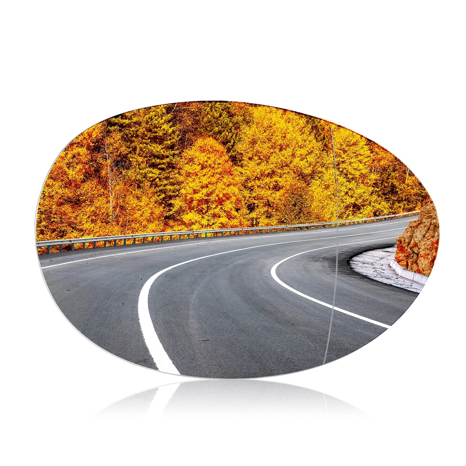 Heated Side Mirror Glass with Backing Plate Right for Mini Cooper (2014–2020)