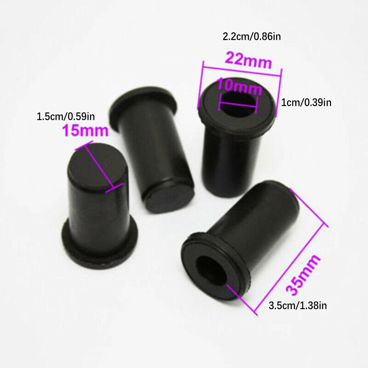4X AV Buffer Mount Replacement Kit for Husqvarna 50 51 55 Rancher (1970–2023)