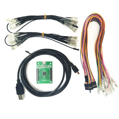 Arcade Encoder to USB Controller 2 Players DIY Kit for PC PS3 (187)