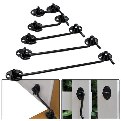 Cabin Hook Catch Silent Holder for Windows (10 inch, 8 inch, 6 inch)
