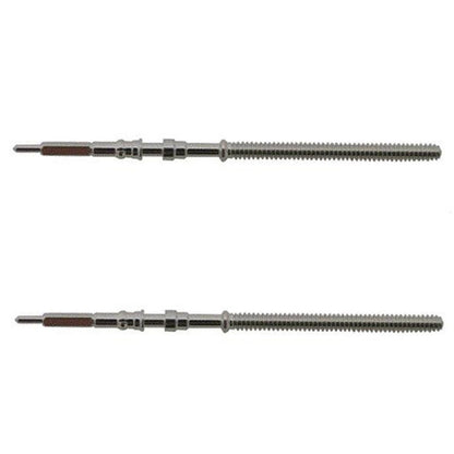 2Pcs Watch Winding Stem for NH35 NH36 Movement Replacement