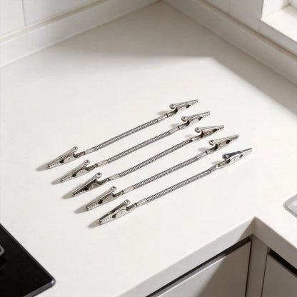 5PCS Crocodile Clips for Desktop Organization and Display